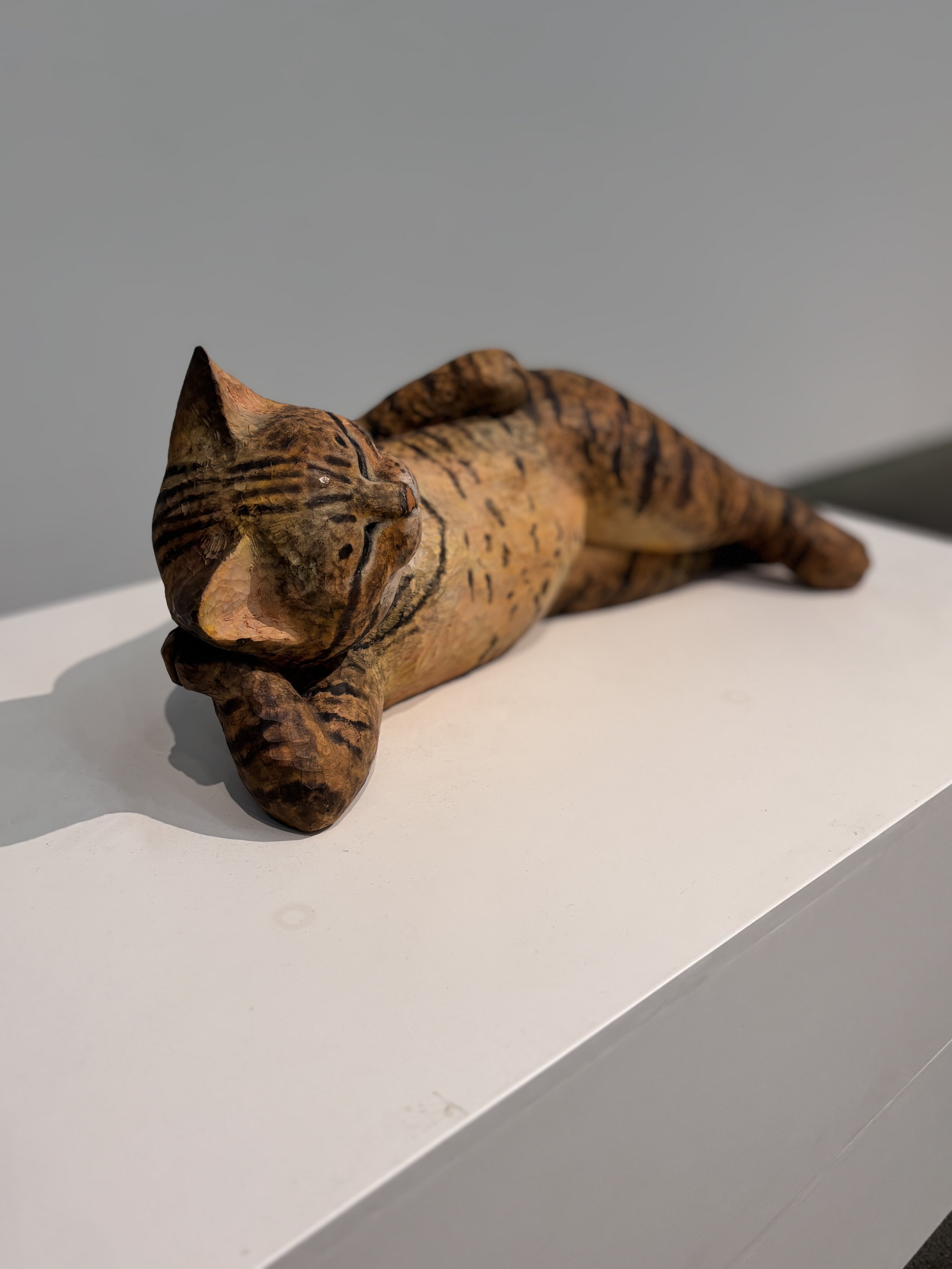 香川から岡山プチ旅「猫、牛窓ニテ」花房さくら木彫展で