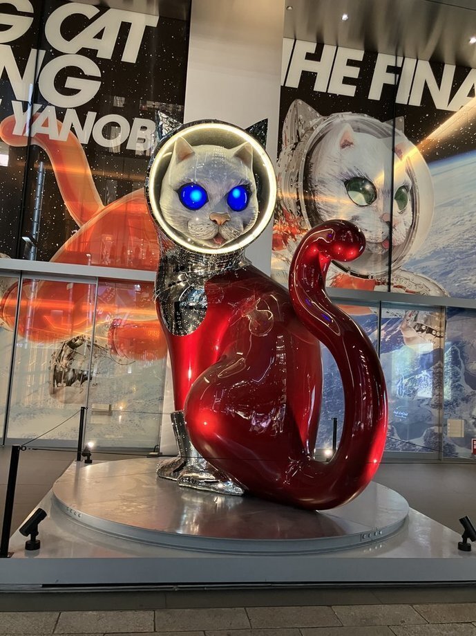 ご遠方のヤノベケンジファンの皆様、GINZA SIX の限定展示をどうぞ