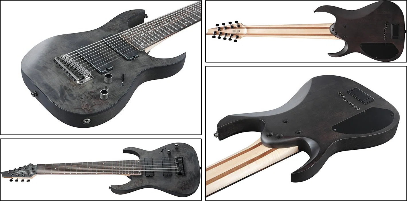 圧巻の9弦ギター「アイバニーズ RG9PB-TGF」でギタリストに新たな