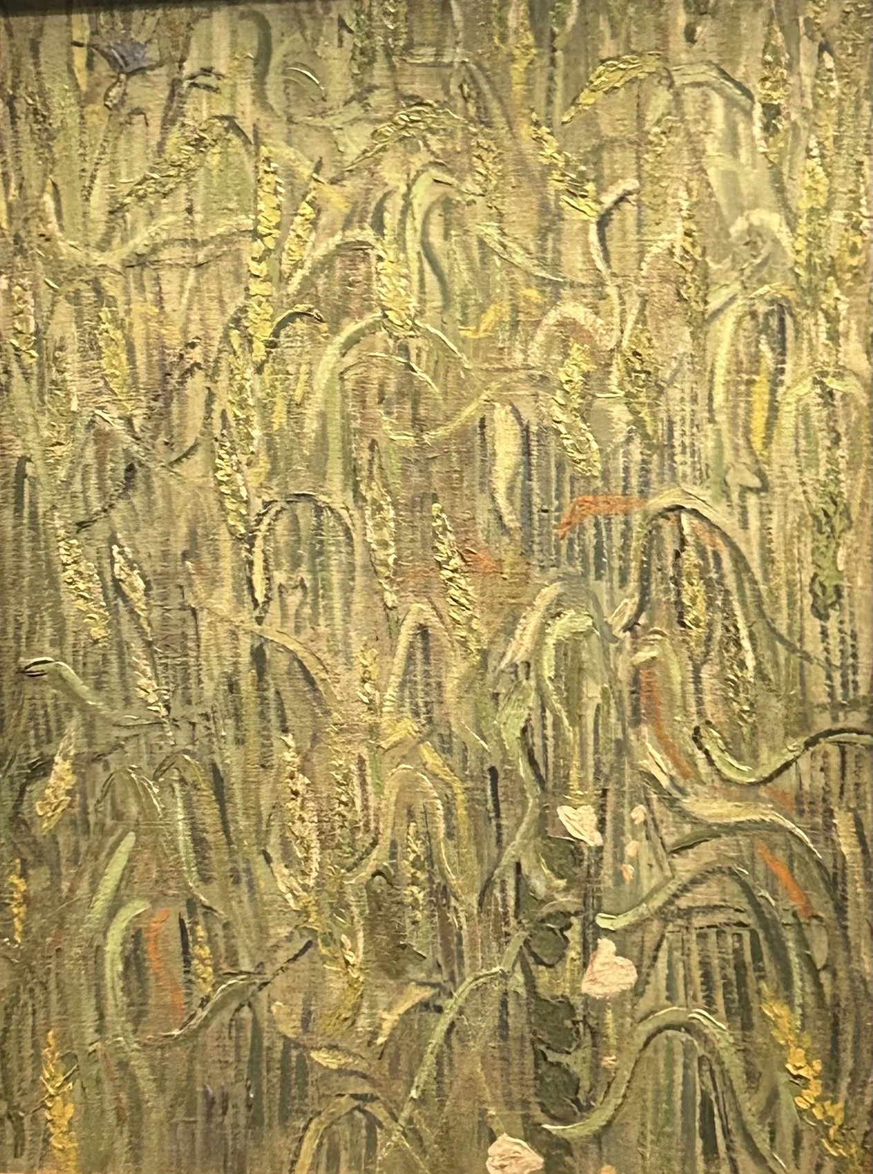 子供のためのオルセー美術館(216)麦畑のひとつの花/ゴッホ・キッチン