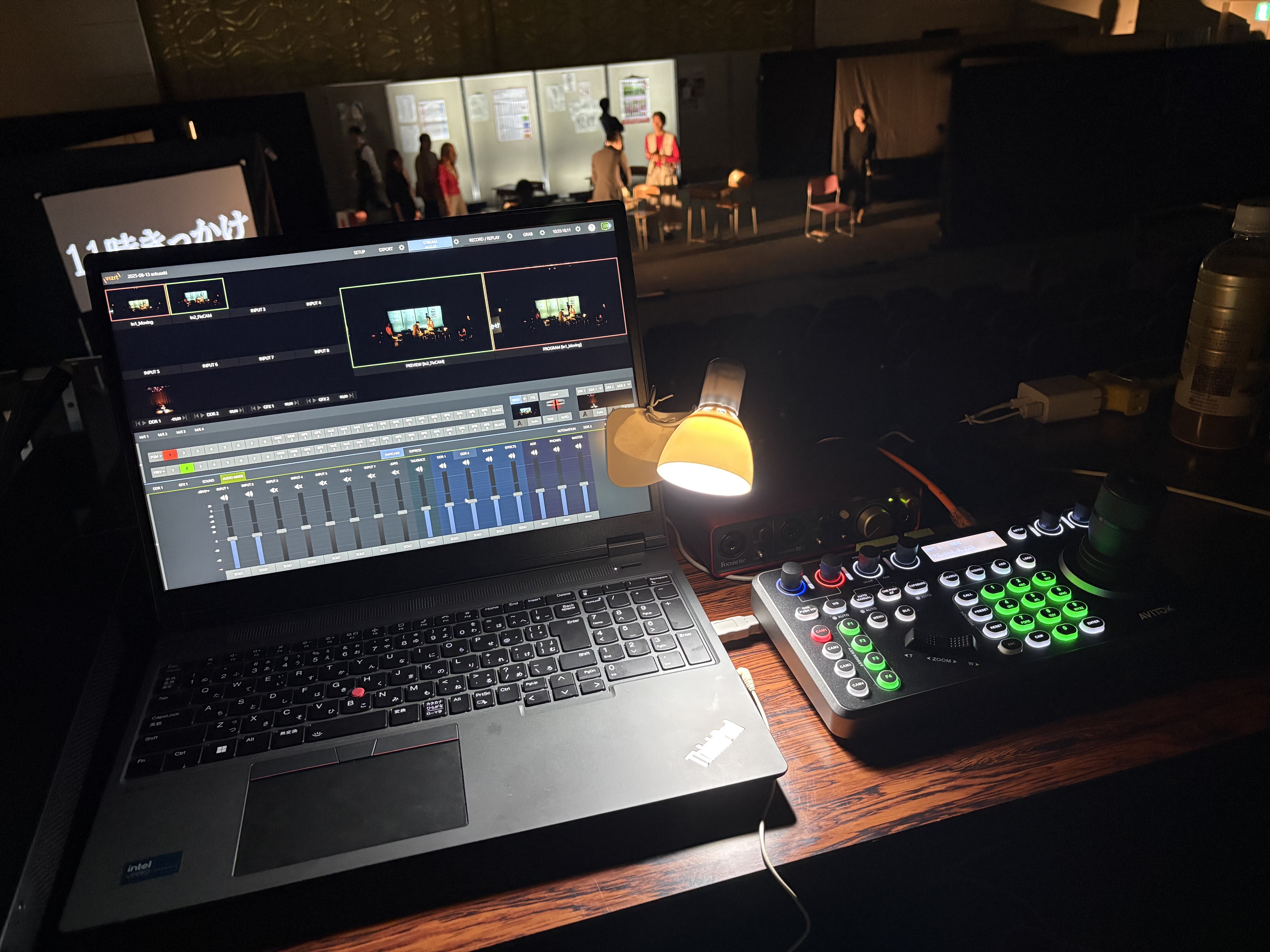 舞台、スタジオ用マルチチェック 舞台、スタジオ用マルチチェック 調光