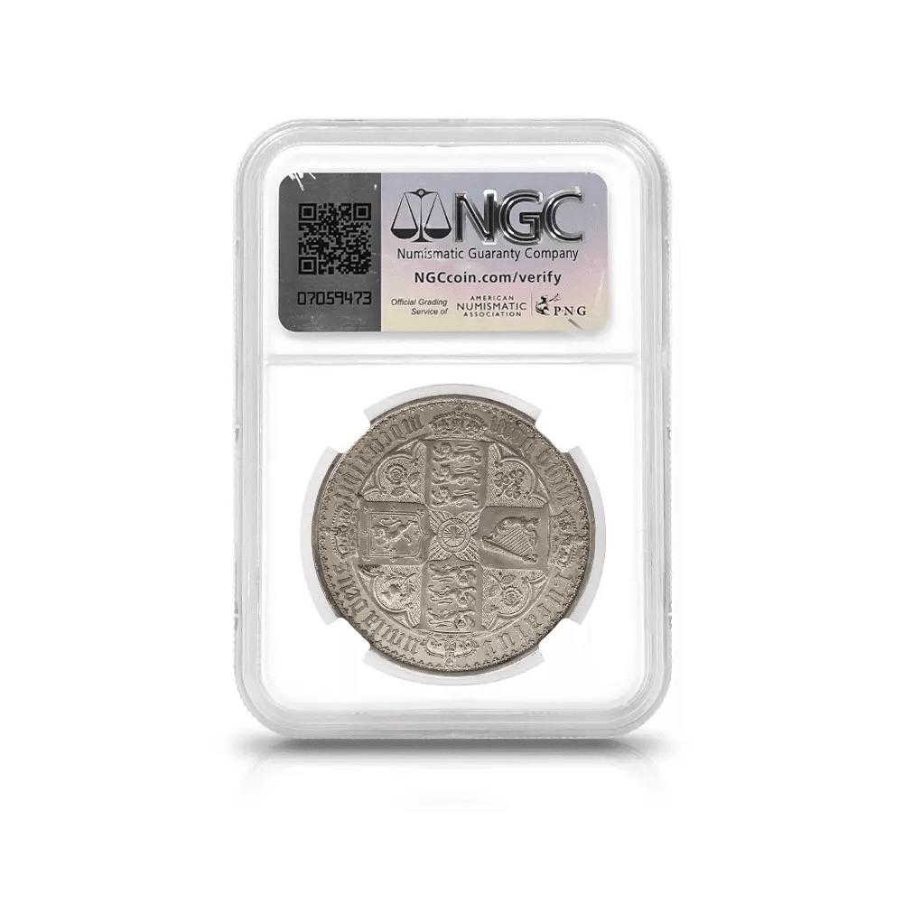 ⭐️スーパー特価 W刻印有 1847年ビクトリア ゴチック銀貨 アンデシモマーク有 ⭐️スーパー特価 W刻印有 1847年ビクトリア ゴチック銀貨 アンデシモ