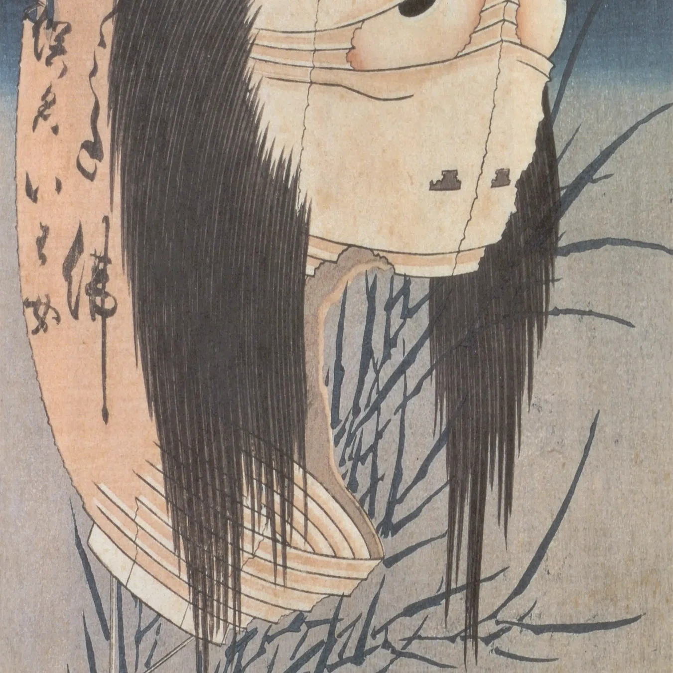 東京国立博物館の夏の企画展示から②提灯から「お岩さん」―北斎「百