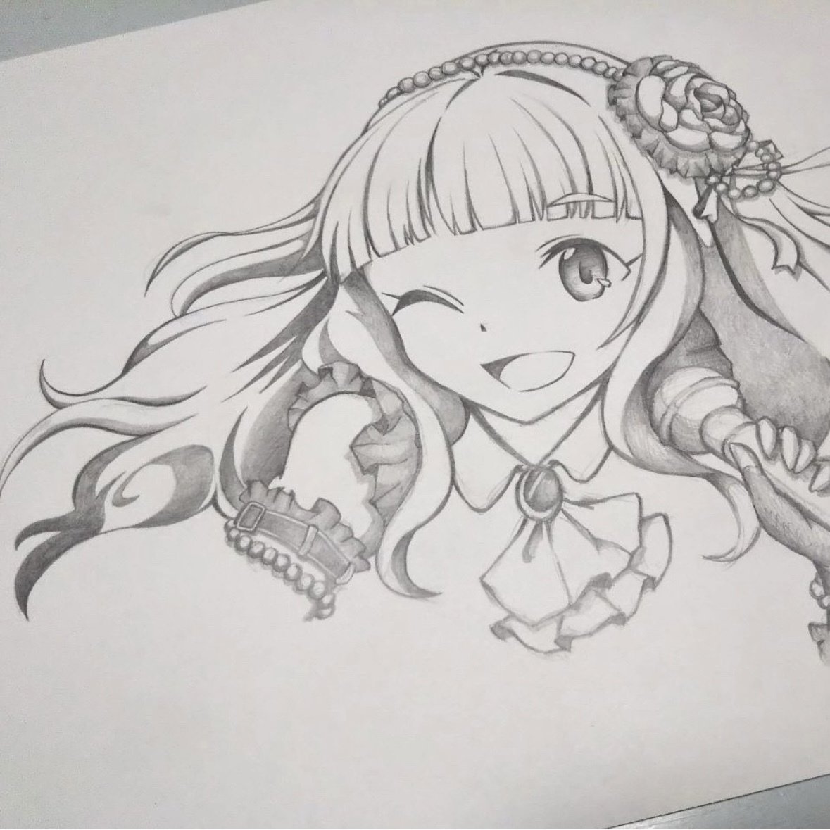 Miru　確認ページ　シンデレラ 非売品】シンデレラガールズ Wings B2 特大 告知 ポスター アイドル