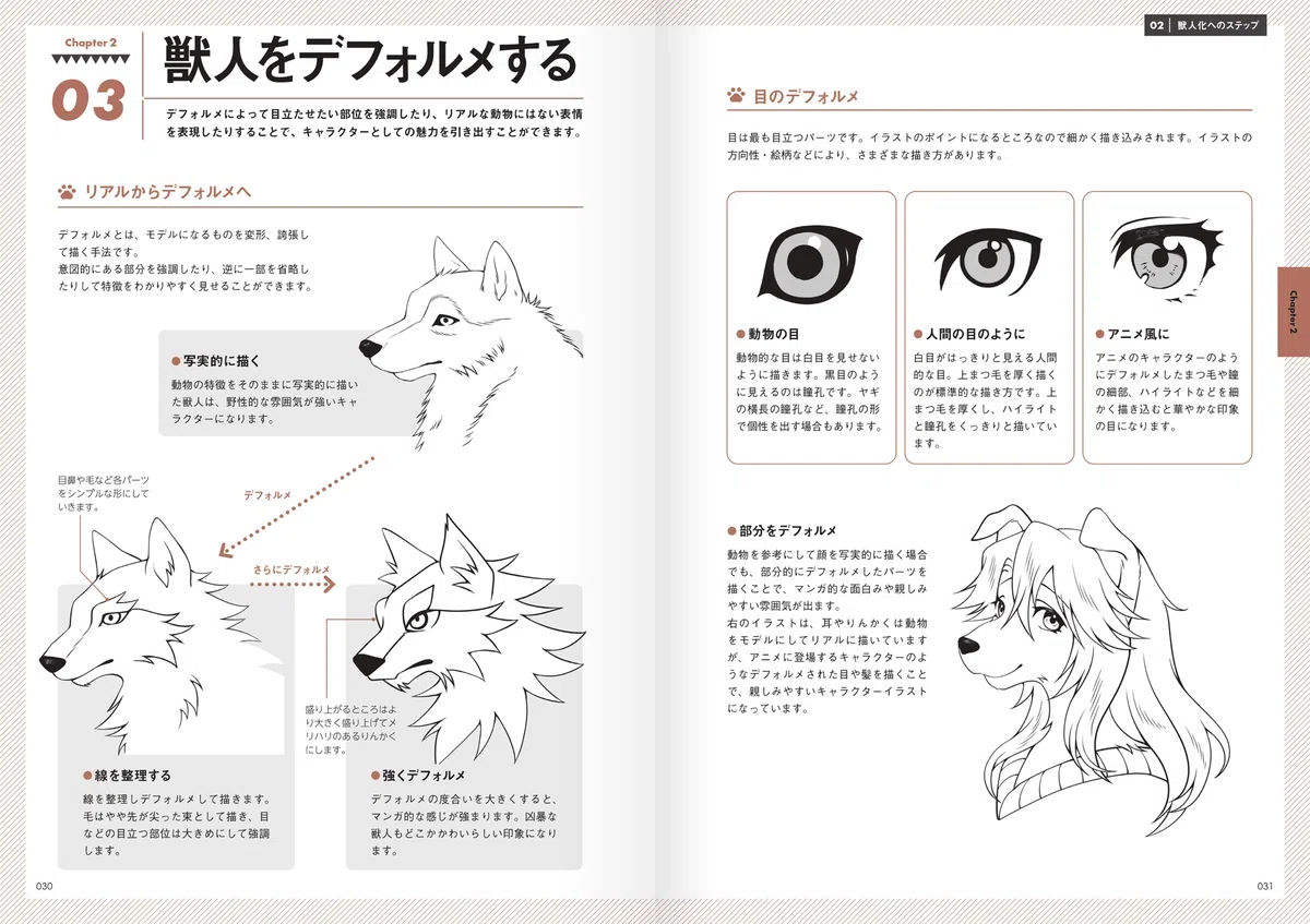ケモノ愛」が伝わる絵を描くコツ、教えます！獣人キャラの描き方、秘訣