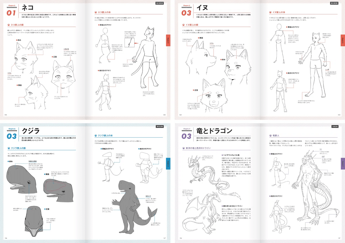 ケモノ愛」が伝わる絵を描くコツ、教えます！獣人キャラの描き方、秘訣