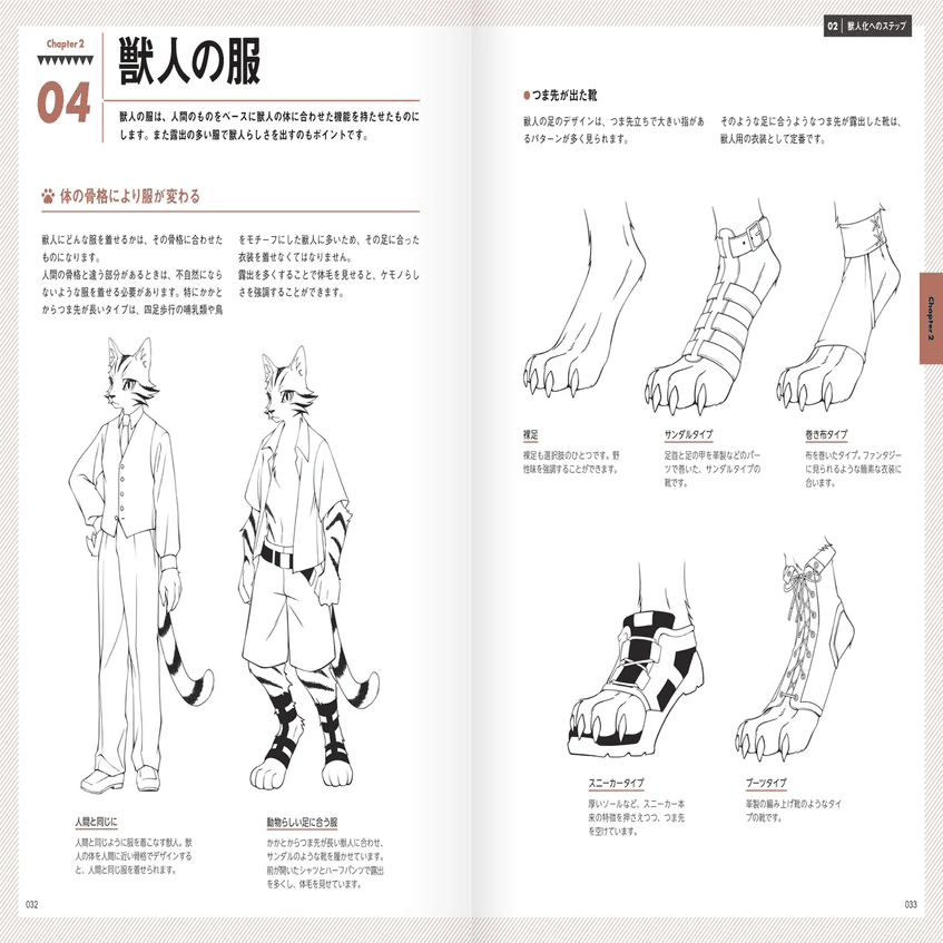 ケモノ愛」が伝わる絵を描くコツ、教えます！獣人キャラの描き方、秘訣