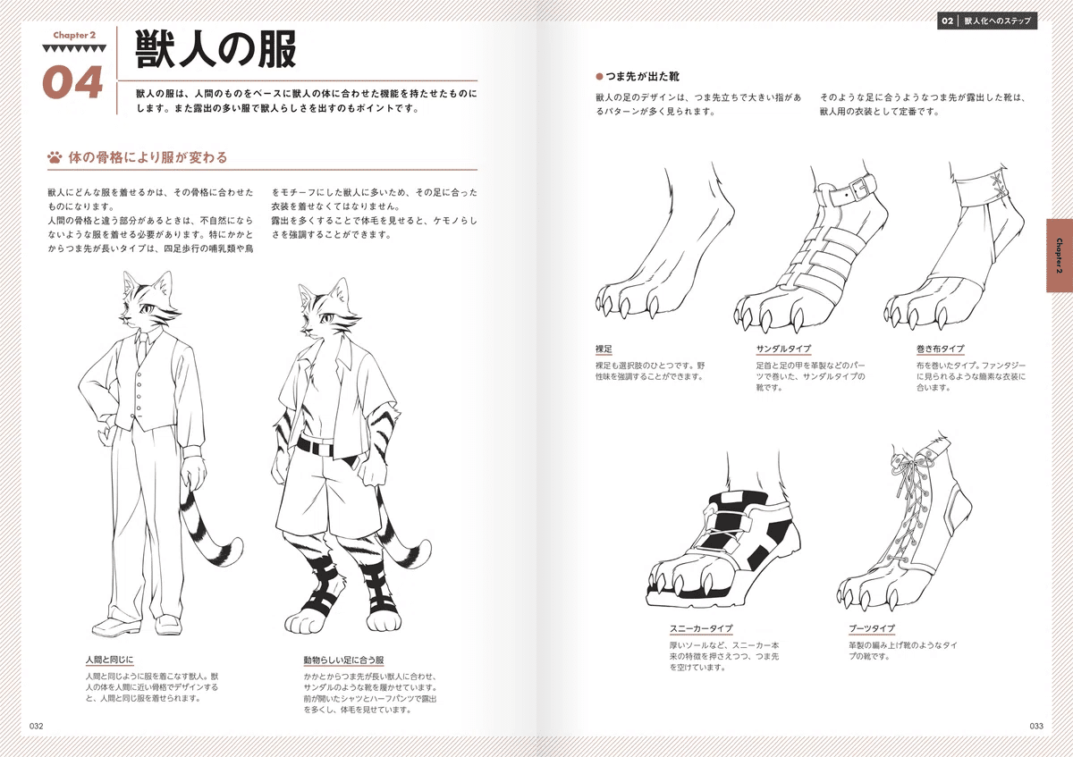 ケモノ愛」が伝わる絵を描くコツ、教えます！獣人キャラの描き方、秘訣