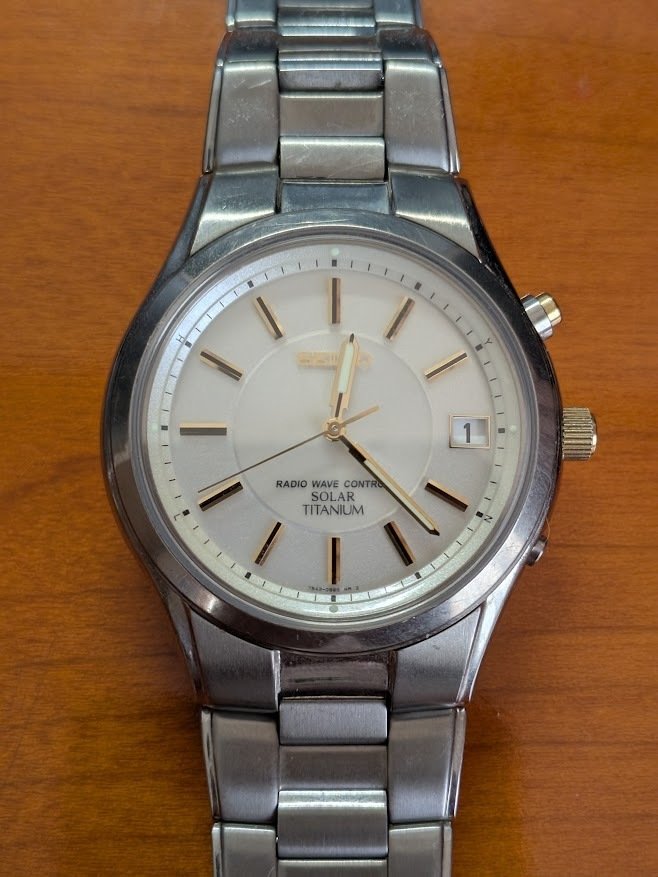 No.266 | Seiko | 7B42-0AN0 | 傷消し＠チタニウムブレスな時計｜と