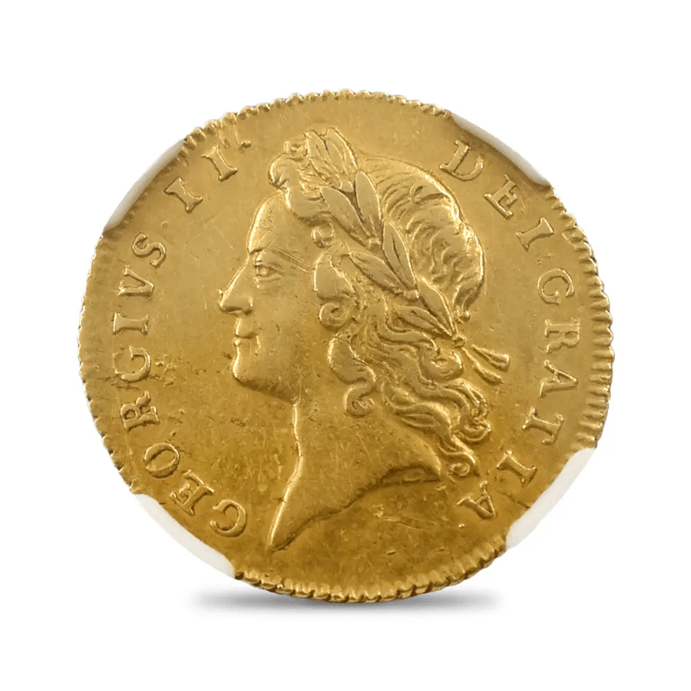 1734 ジョージ2世 1/2ギニー金貨 NGC AU53｜小川竜一 / Ryuichi