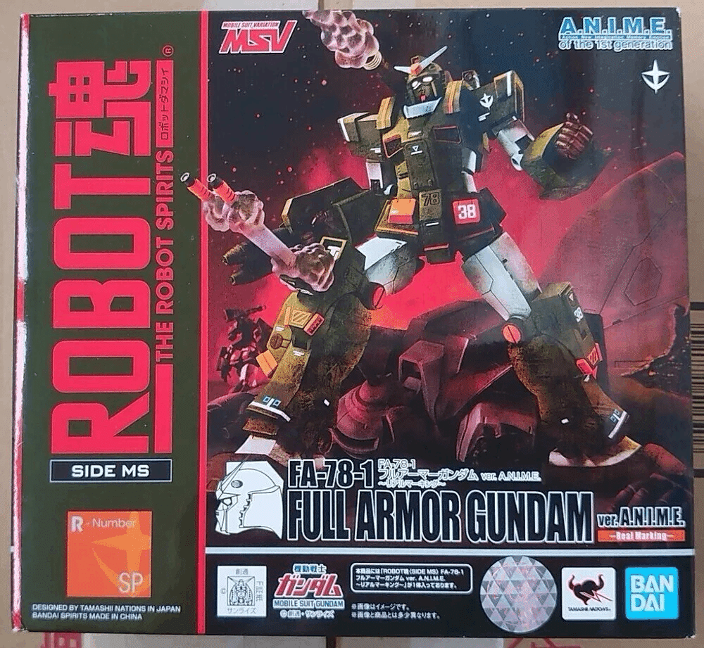105 Robot魂 FA-78-1 フルアーマーガンダム ver. A.N.I.M.E.