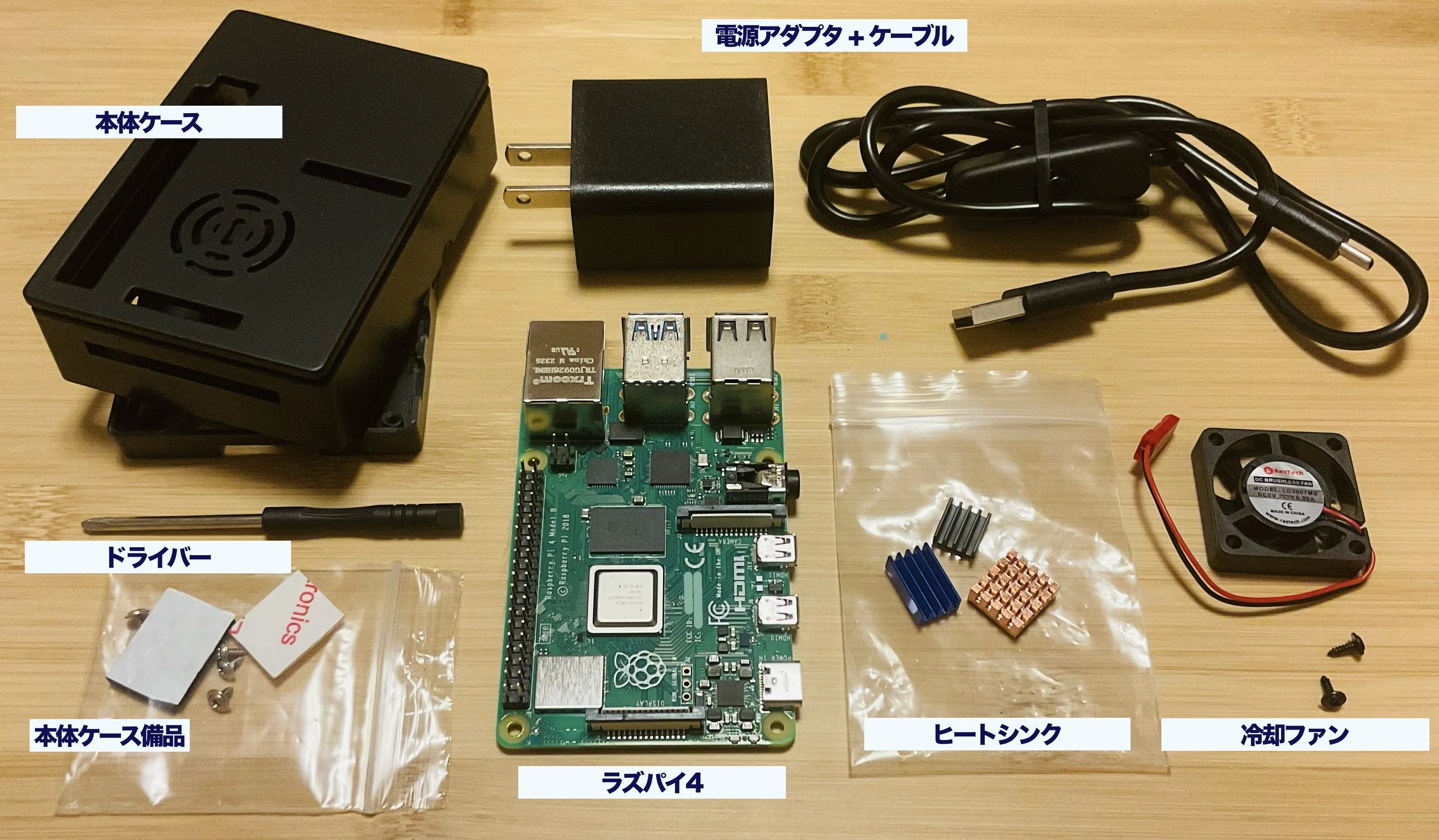 3．ラズパイ組み立て編 〜説明書に説明がない！〜 写真たっぷりで進め