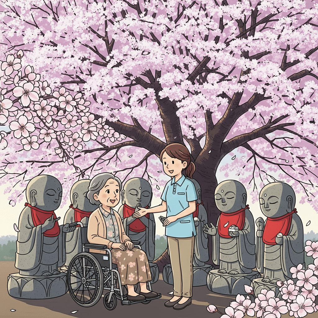 季節 春での、桜の木の下でお花見！ヘキサタープＬ なぜお花見の花は桜なのか？ | 海沿いの街情報【ベイスタイル】