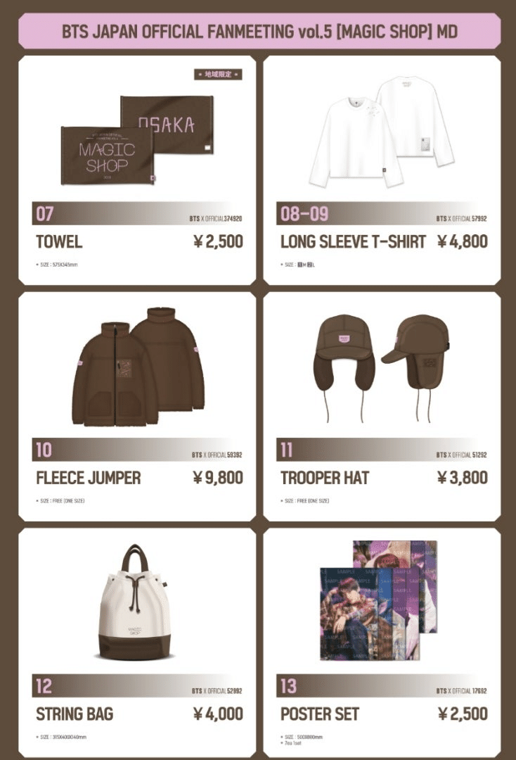 値下げ不可]BTS JAPAN OFFICIAL FANMEETING BTS JAPAN OFFICIAL