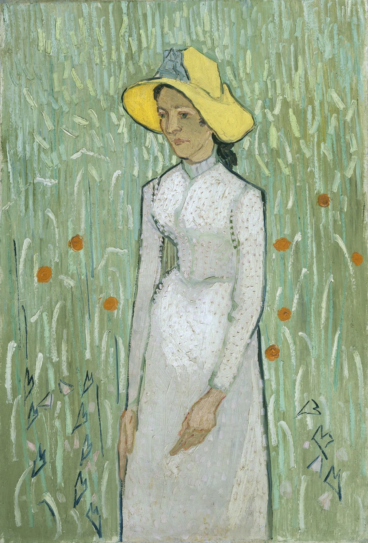 子供のためのオルセー美術館(216)麦畑のひとつの花/ゴッホ・キッチン 