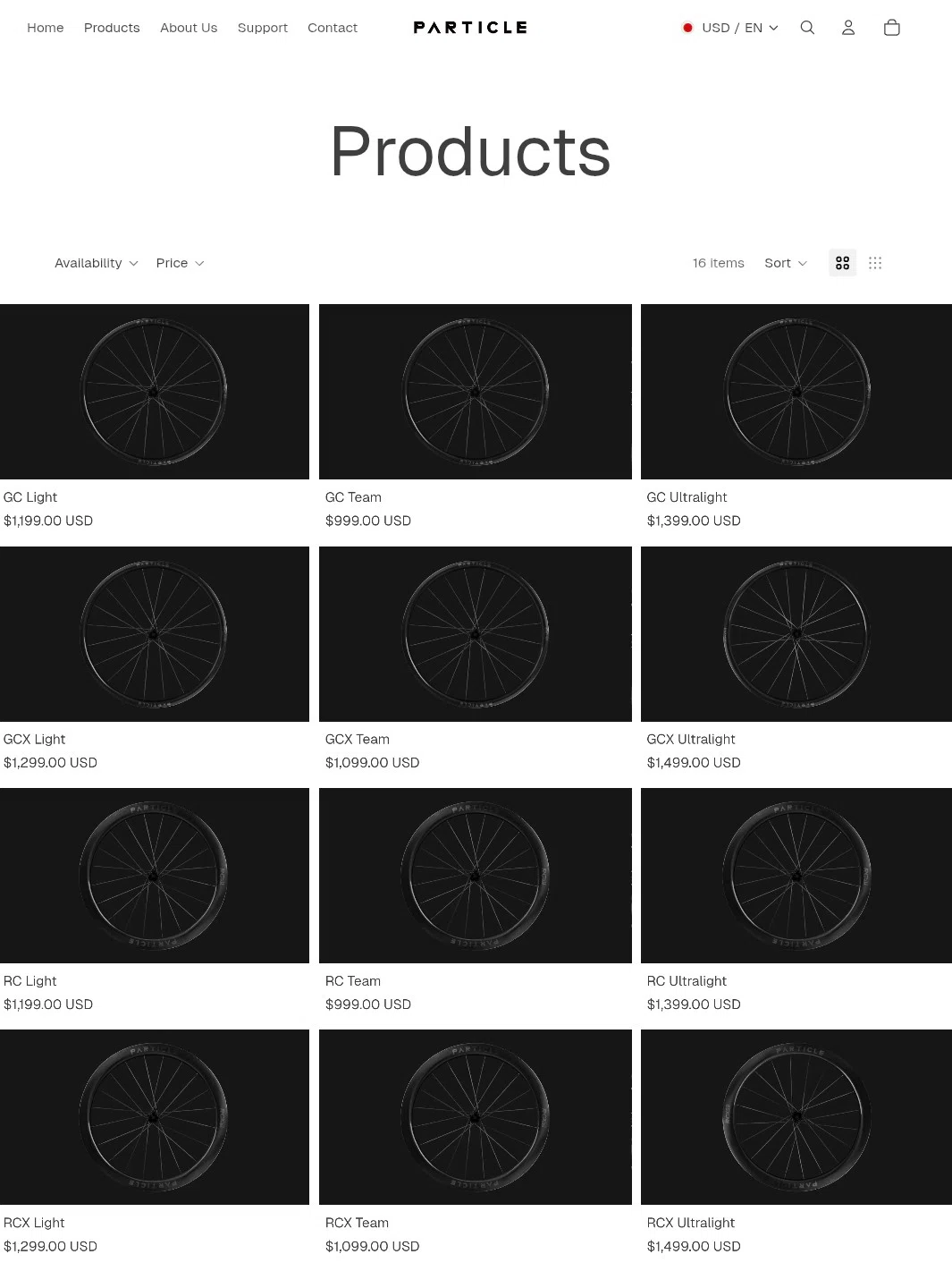 驚異的な50mmハイト1100gハイスペックなPARTICLEカーボンディスク
