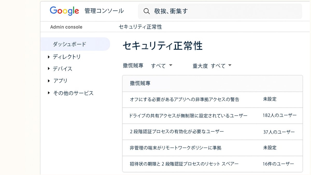 SaaSセキュリティ診断を無料で！Google Workspace安全設定術｜中古パソコン屋のナベキンファクトリー