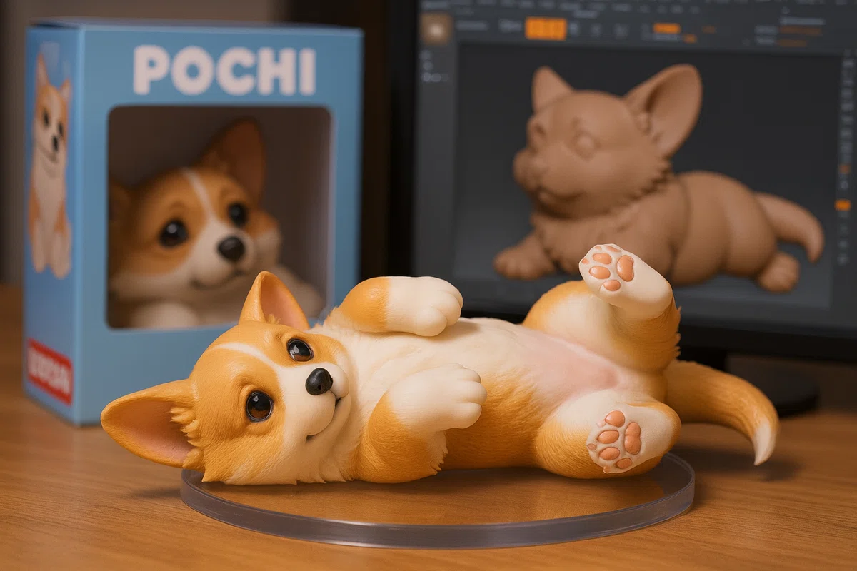 AIで“愛犬フィギュア”を簡単に作ろう：無料ツール＋プロンプト