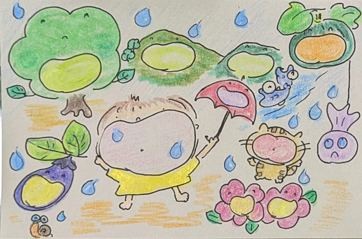 あめ 雨 rain｜pusan