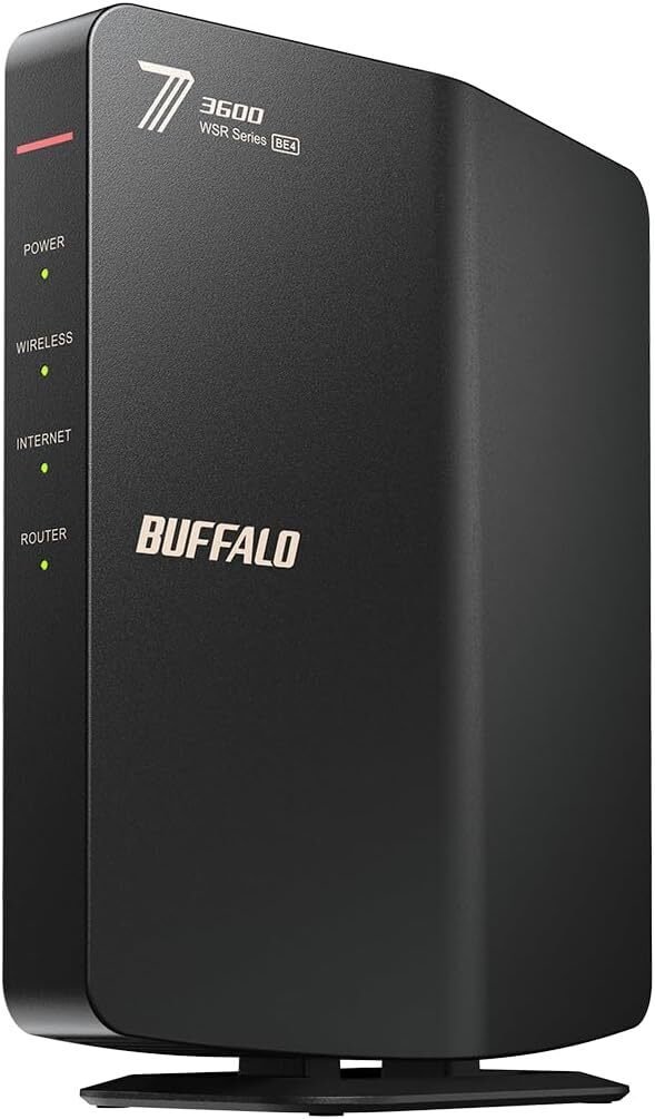 バッファロー WiFi 7ルーター WSR3600BE4P/NBK【Amazon.co.jp