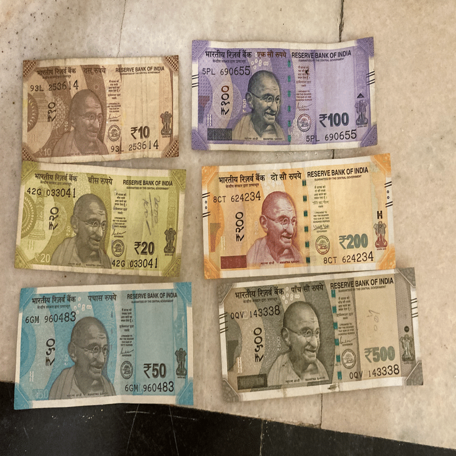 インド旅行者必見！ インドのお金ルピーの解説｜ホウキ猫