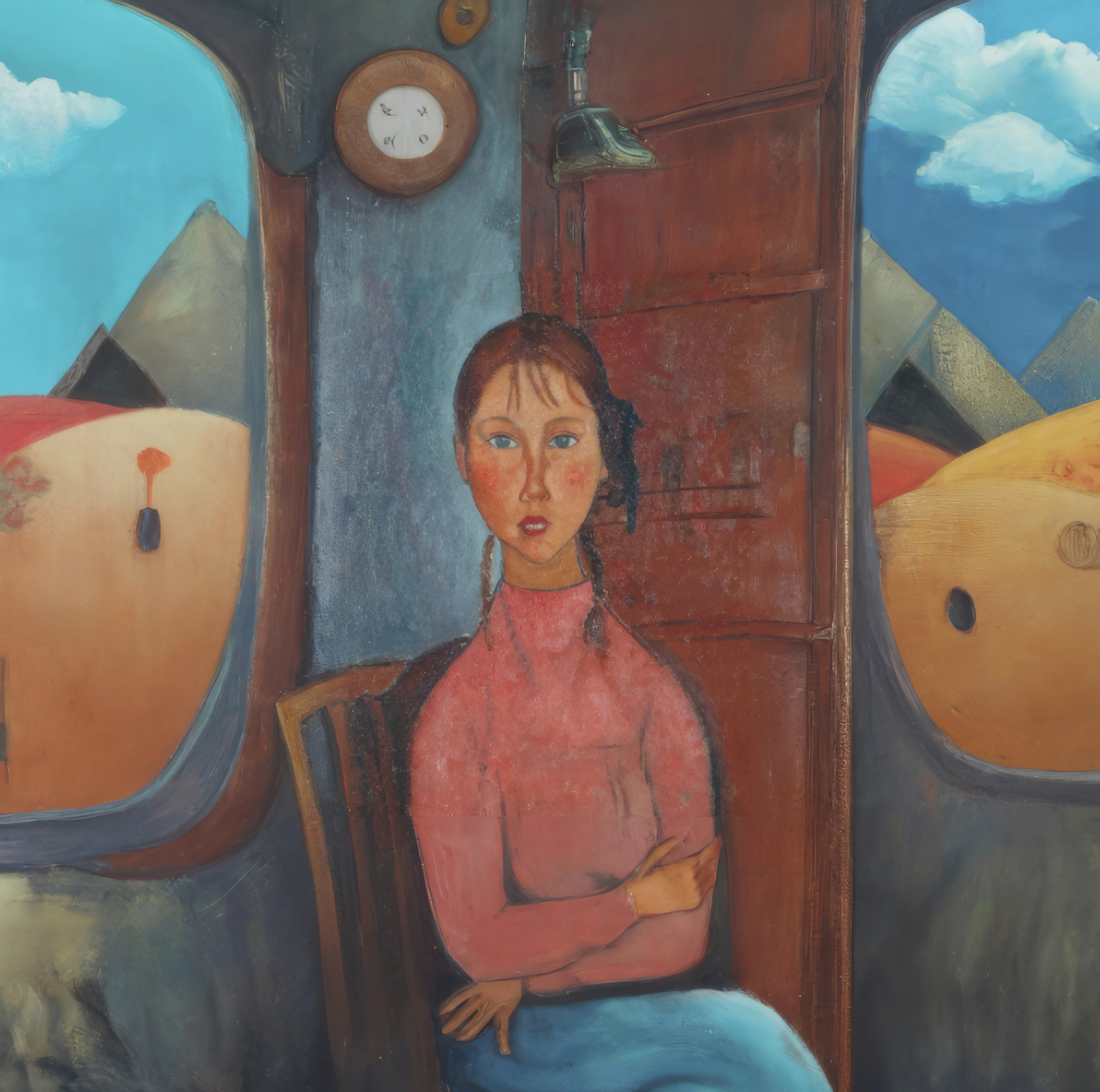 瞳の奥の、もう一人のあなたへ。モディリアーニ 《おさげ髪の少女》が