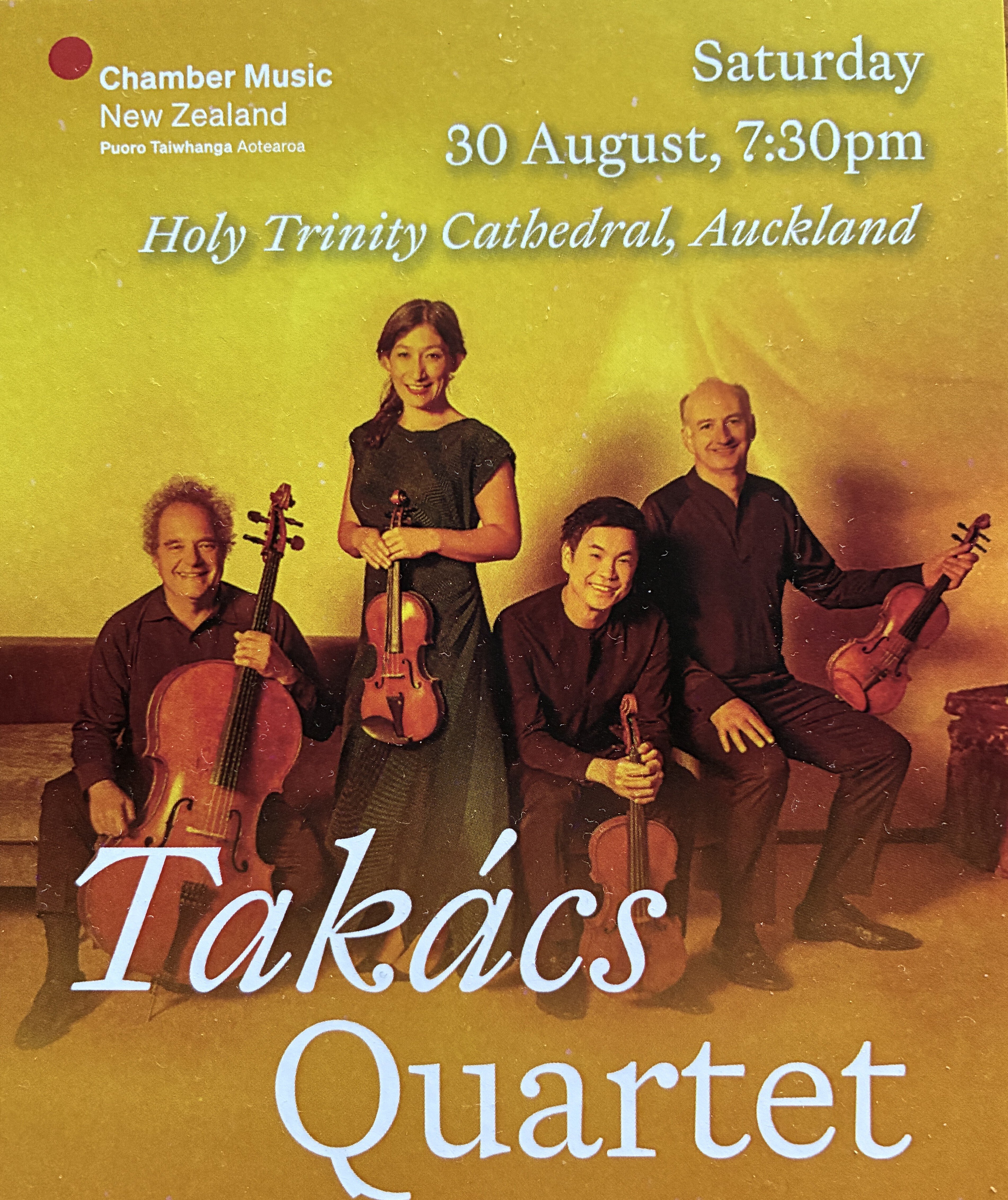 大聖堂のタカーチ弦楽四重奏団｜Il fantasma di Venezia（イル・ファン