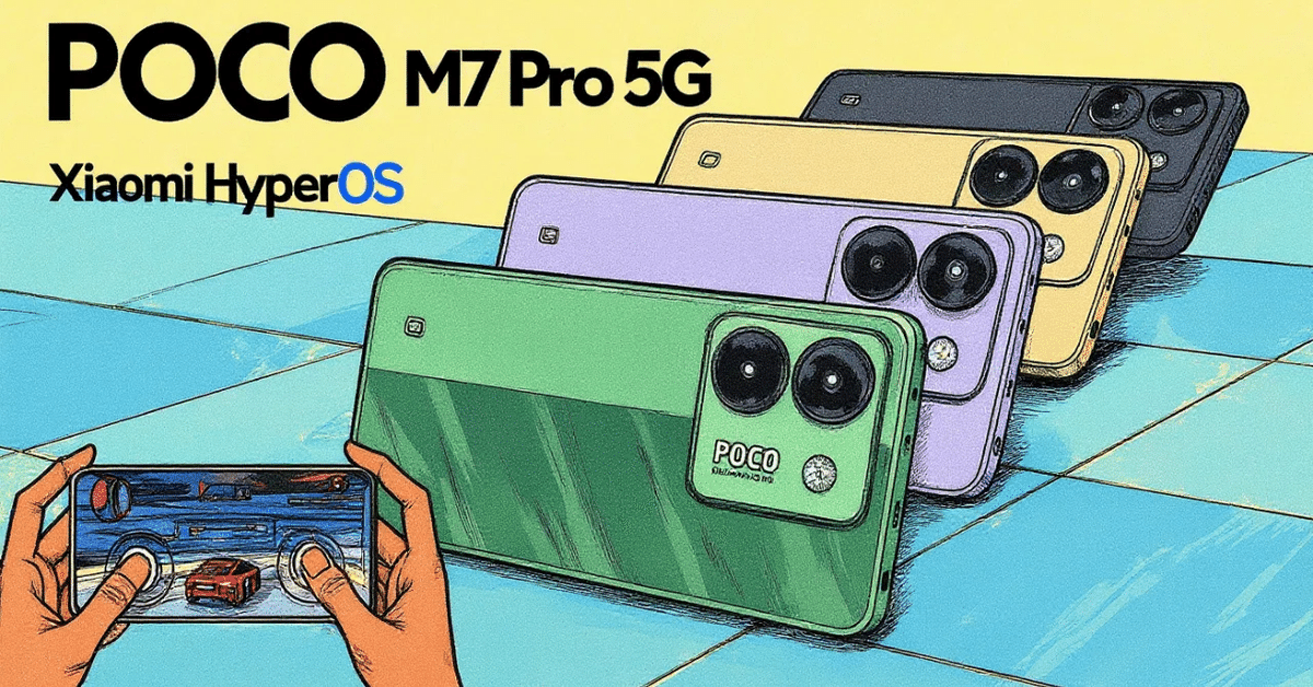 POCO M7 Pro 5G 本体 グリーン POCO M7 Pro 5G グリーン【RAM8GB/ROM256GB 国内版SIMフリー