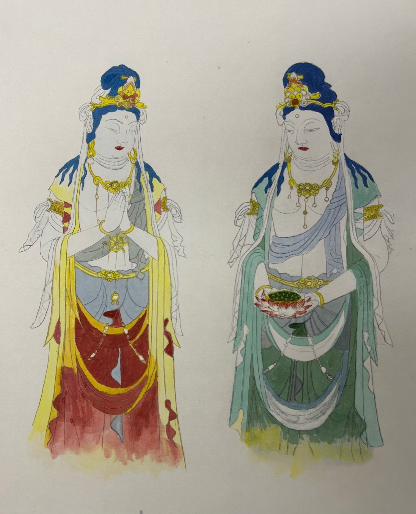 気まぐれ価格！曼陀羅　仏画　仏教美術　レア物 Amazon.co.jp: 仏画ポスター「五智如来曼荼羅」複製画額付き仏事