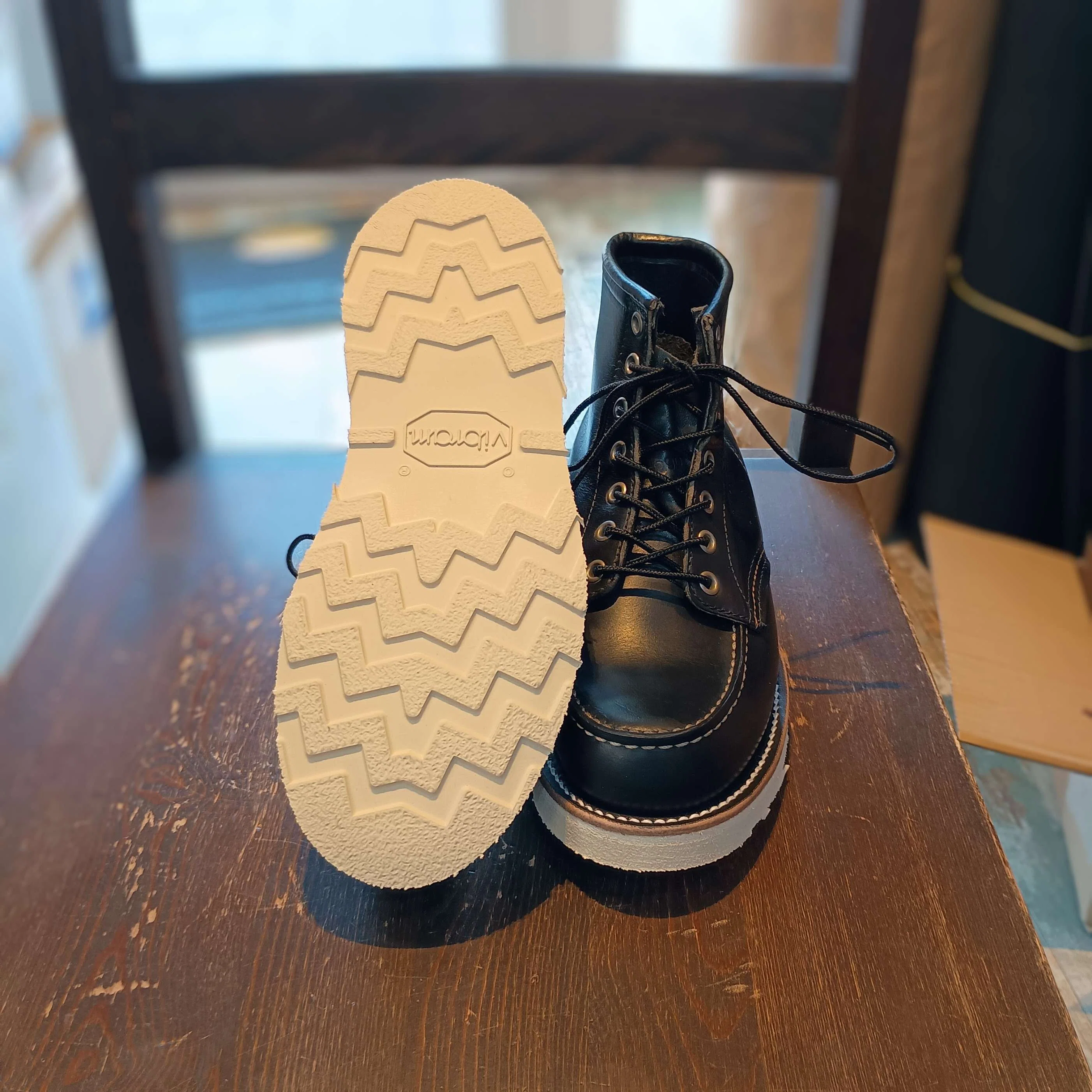 Resole/ソールカスタム】Red Wing#9179+vibram#4014｜CREA Repair