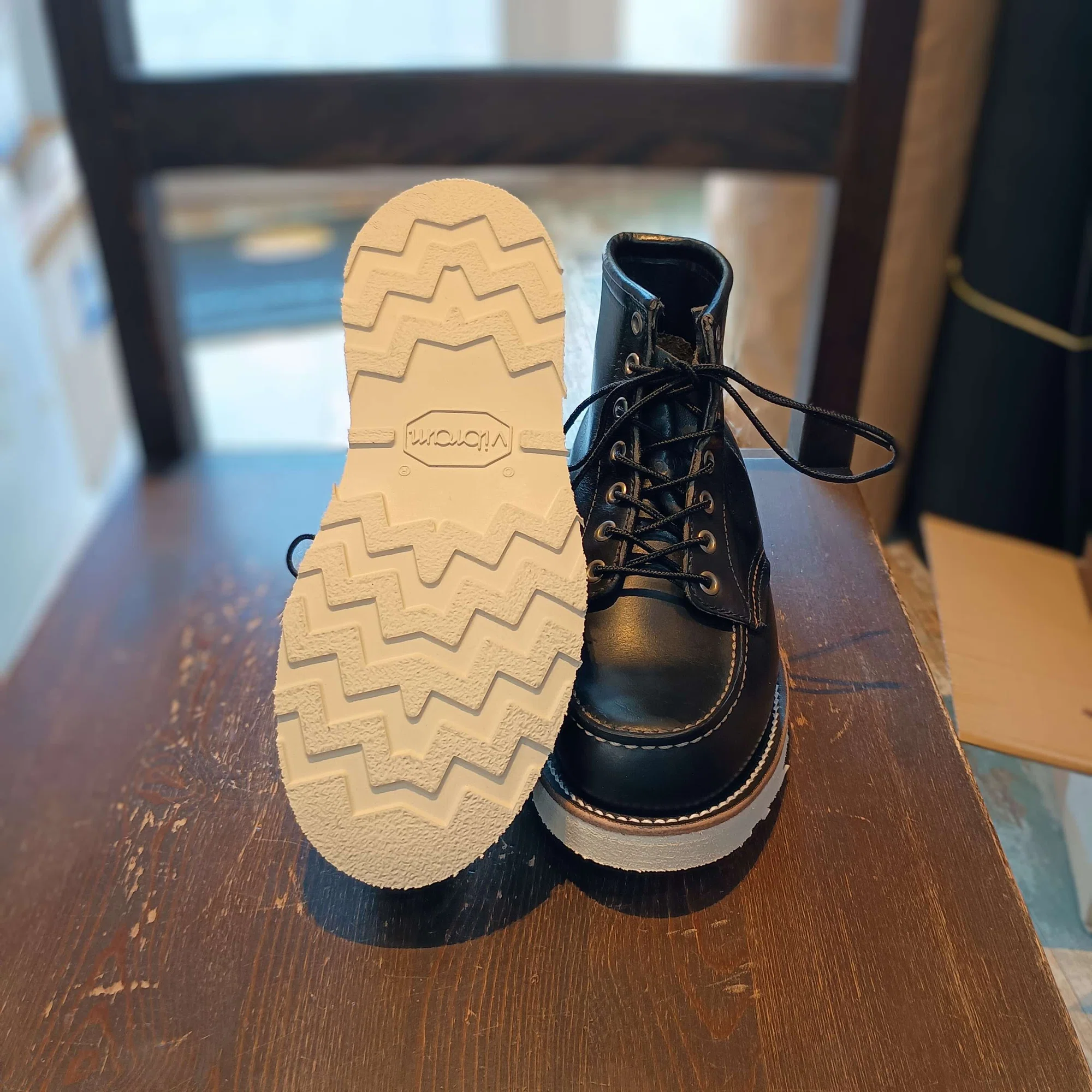 Resole/ソールカスタム】Red Wing#9179+vibram#4014｜CREA Repair 