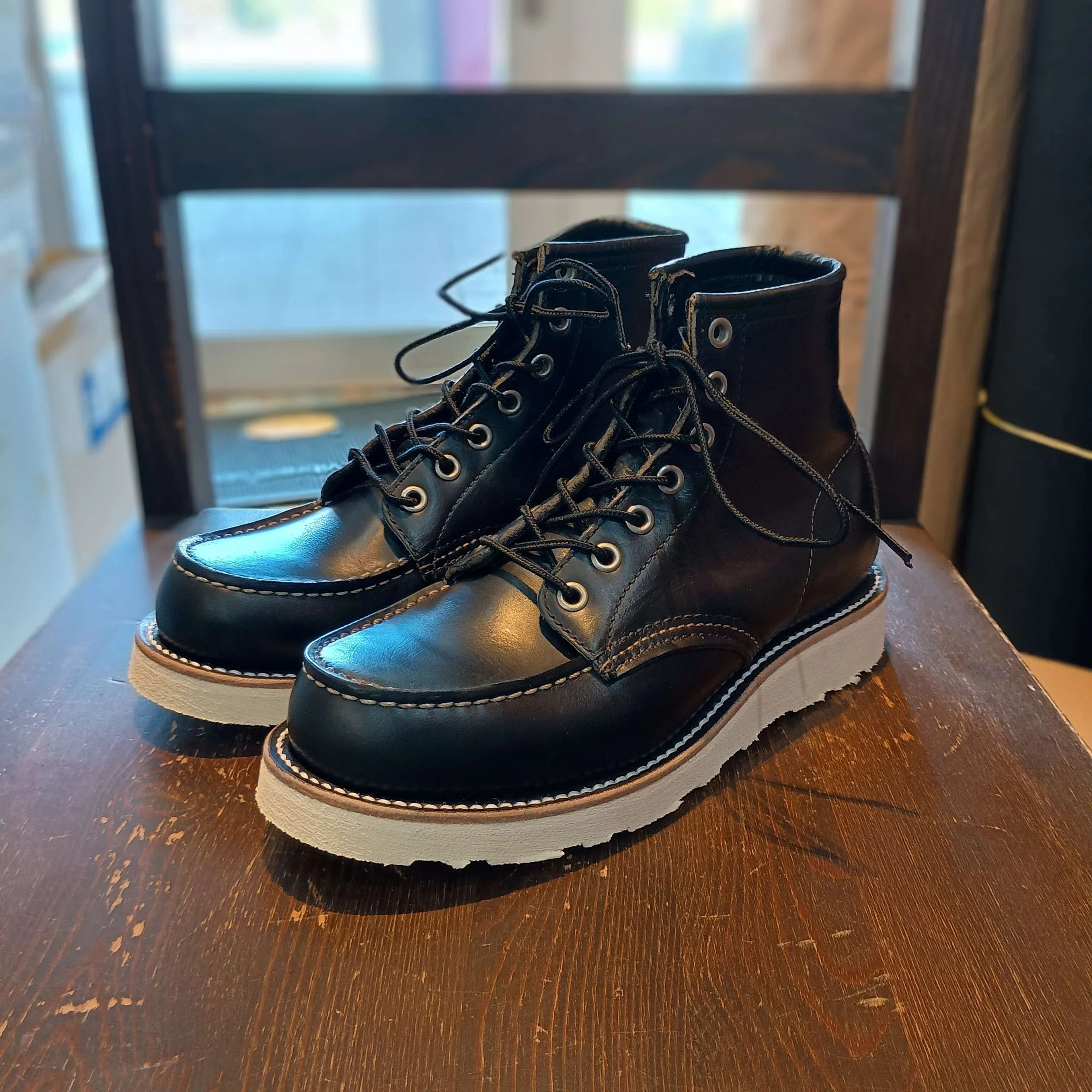 Resole/ソールカスタム】Red Wing#9179+vibram#4014｜CREA Repair
