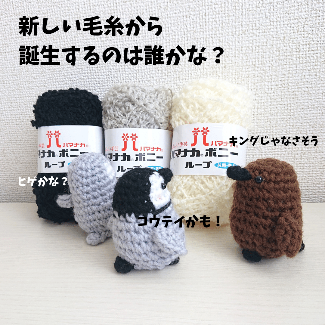 あみぐるみでペン活☆もふモコペンギン誕生✨🐧✨｜まいぱんだ