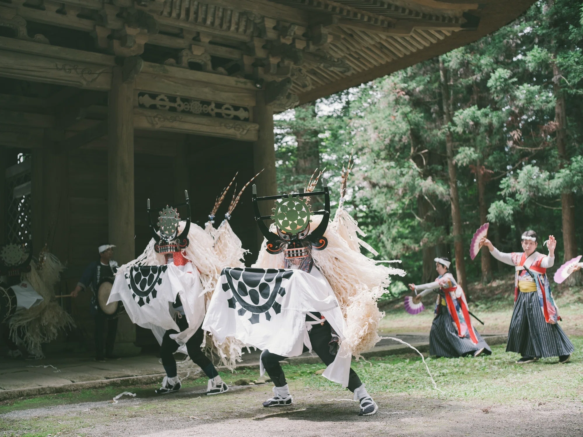死者の世界、万物と共振するシシ踊り。｜K-BALLET Opto『踊る。遠野
