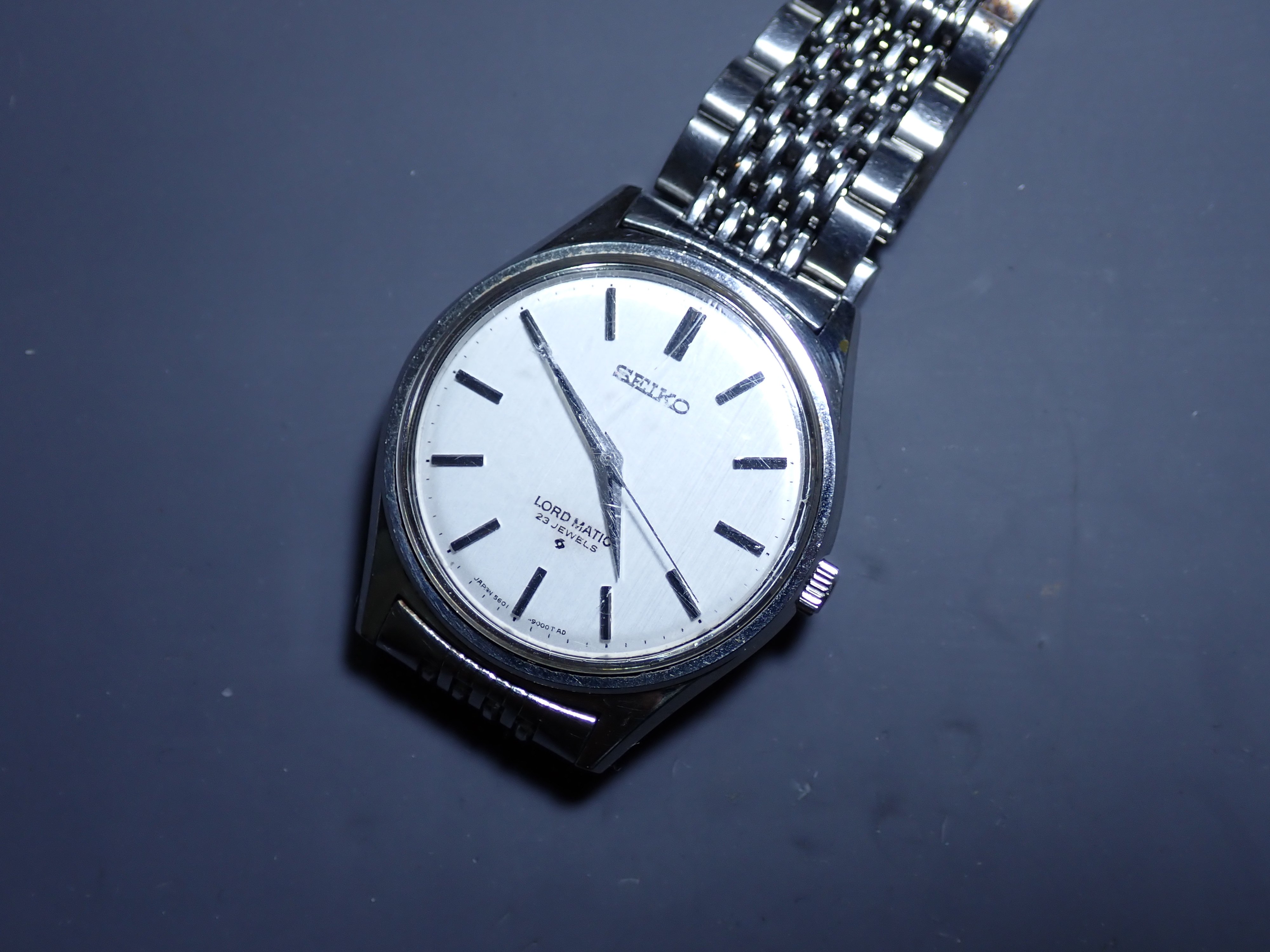 SEIKO LOAD MATIC ノンデイトヴィンテージ　OH済 SEIKO LOAD MATIC 5601-9000 1968年製 初期型 ノンデイト