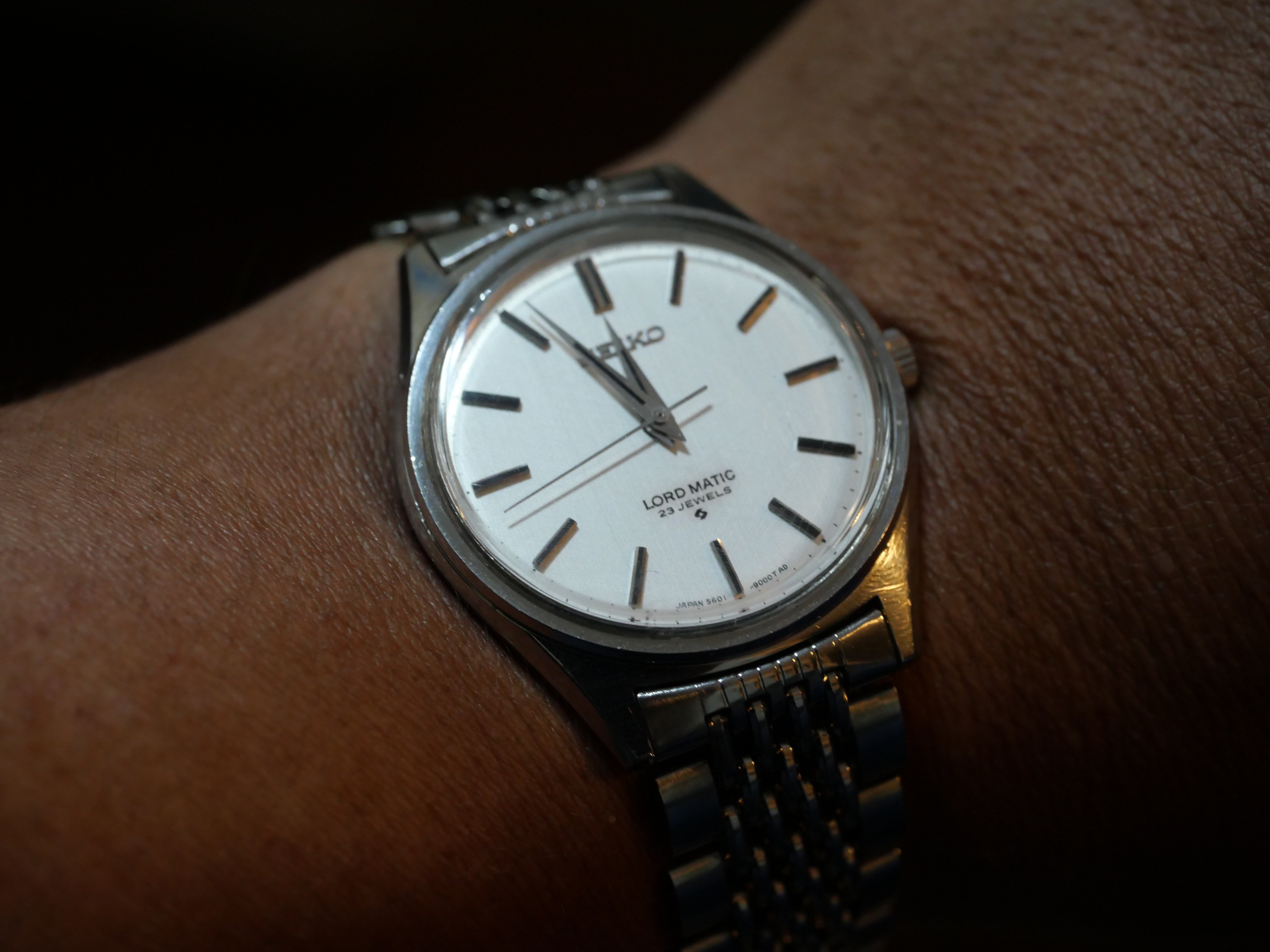 SEIKO LOAD MATIC ノンデイトヴィンテージ　OH済 Vintage Seiko Lord Matic Automatic 23 Jewels 5606-5100 Japan