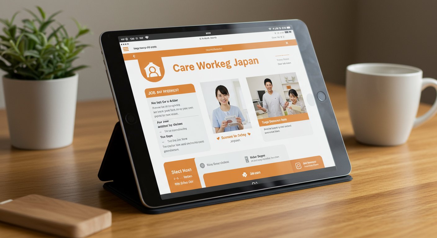 差別化された魅力的な介護職の求人広告