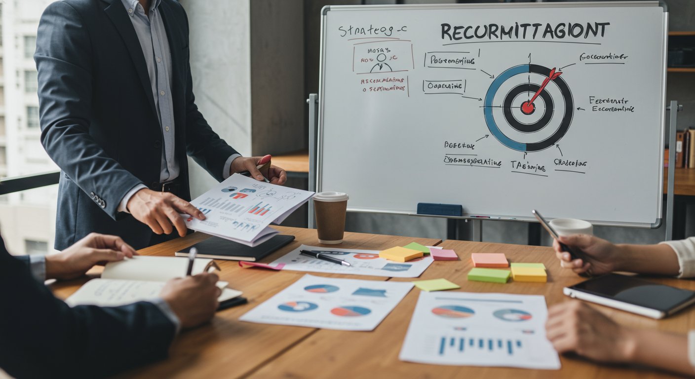 ターゲットを絞った採用マーケティングの様子