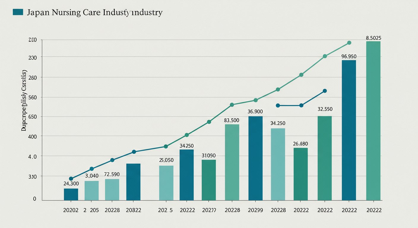 介護業界の離職率グラフ
