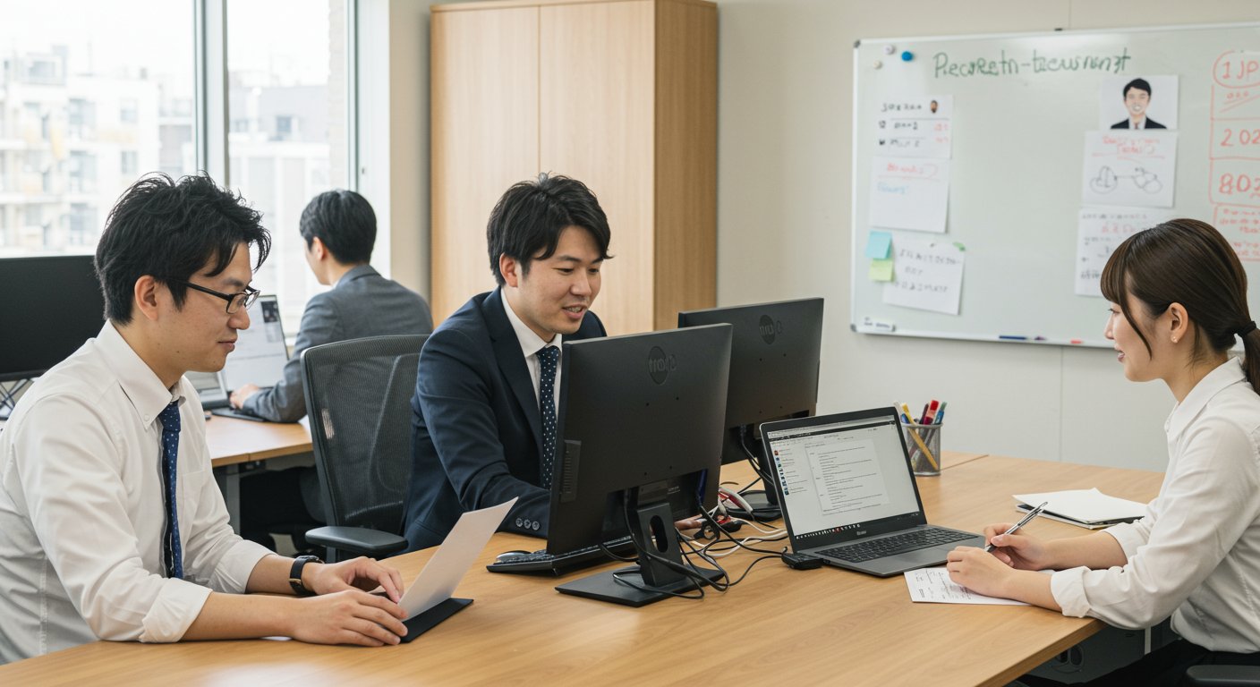 採用業務を代行するプロフェッショナルチーム