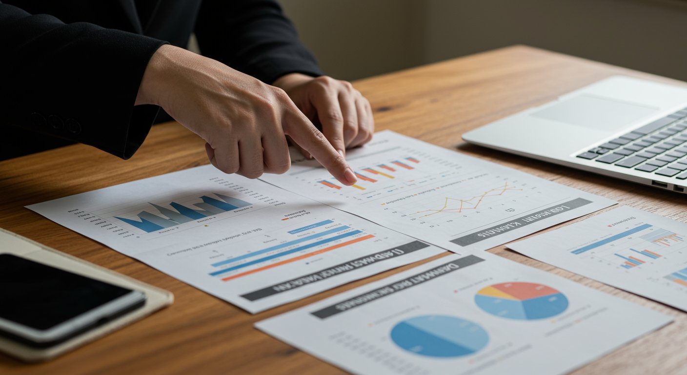 戦略的な採用計画を立てる様子