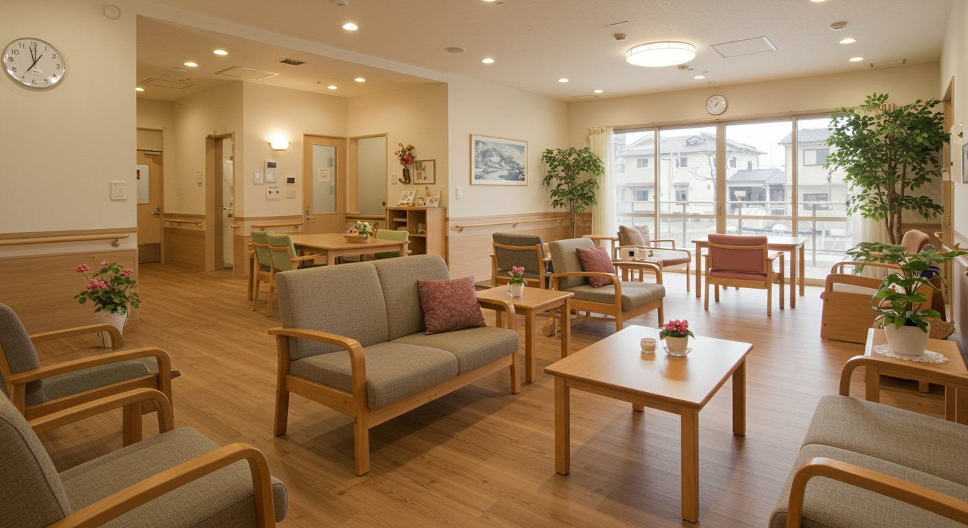 アットホームな介護施設の雰囲気