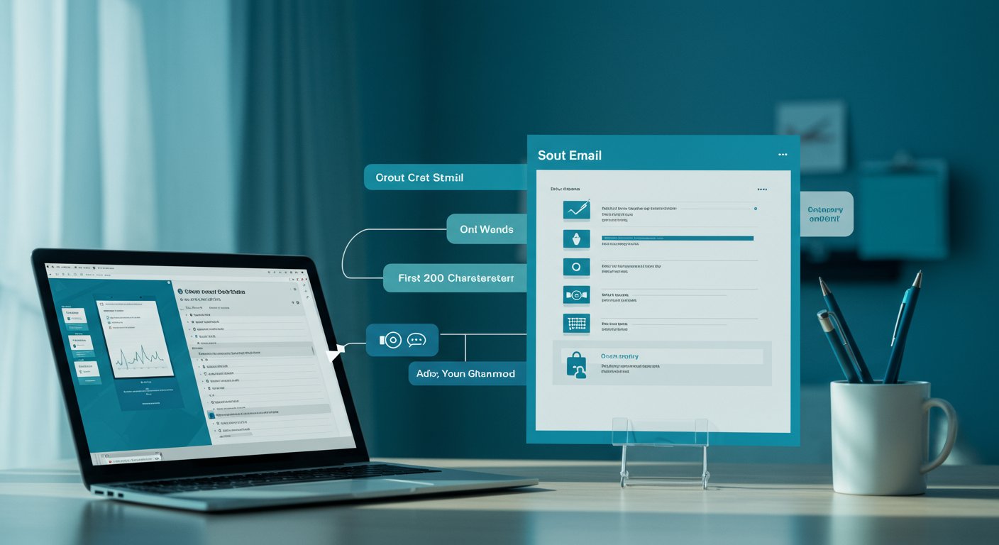 効果的なスカウトメールの構成を示す画像