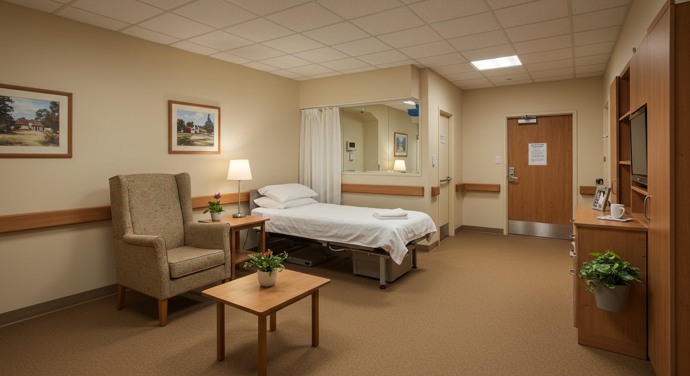 アットホームな介護施設の様子を示す画像