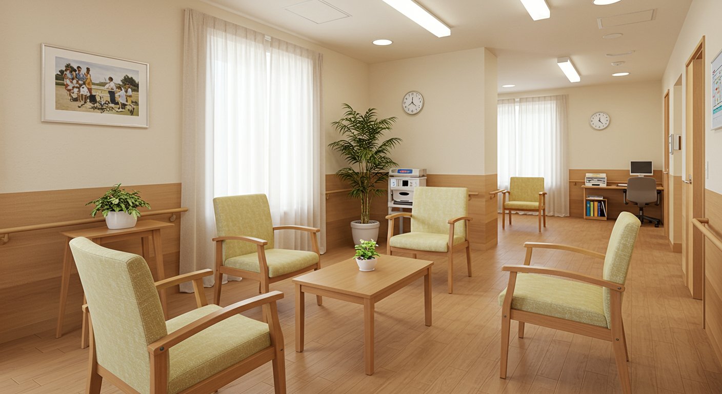 介護施設での面接風景