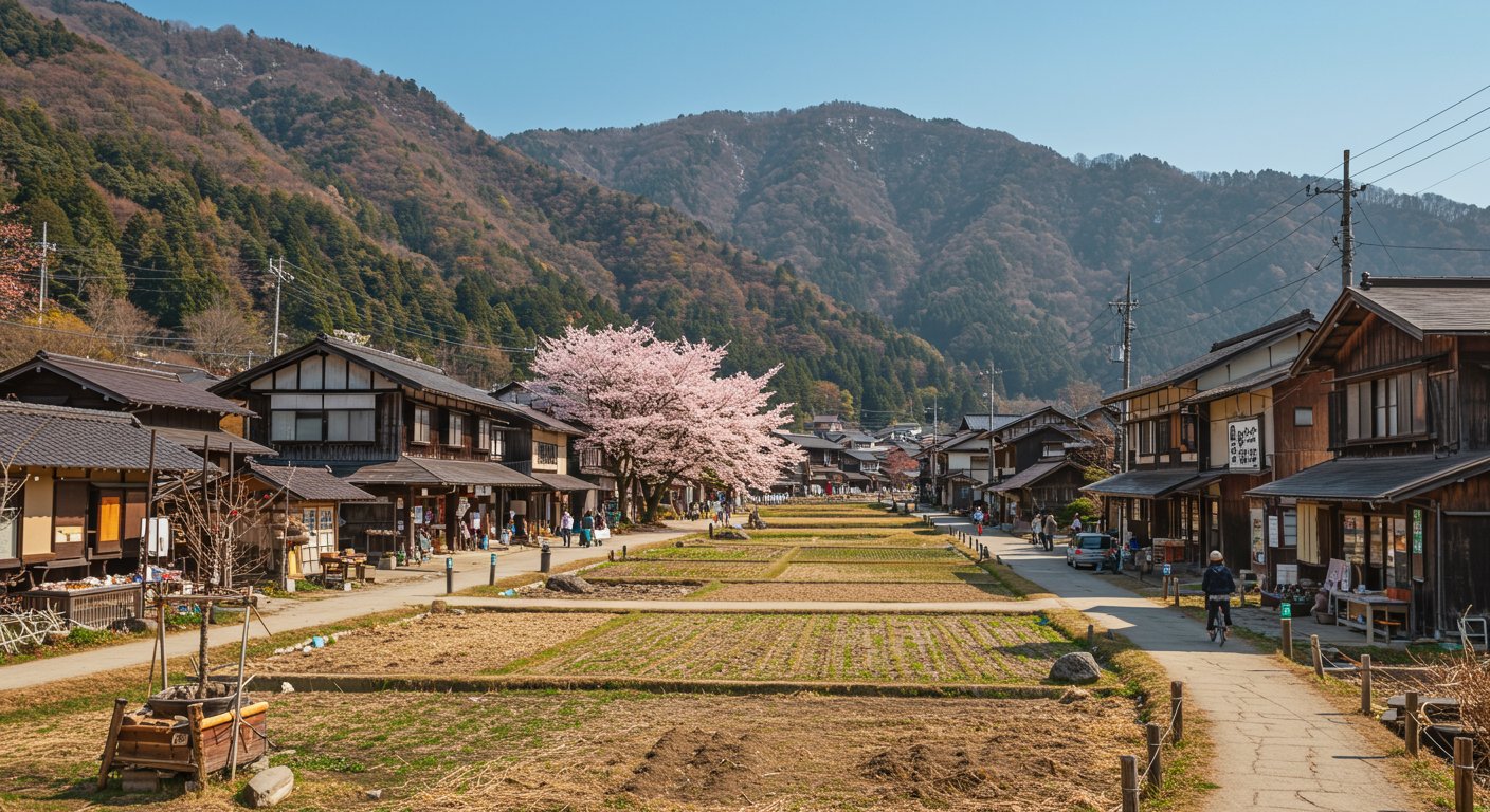 地方の地域コミュニティの様子