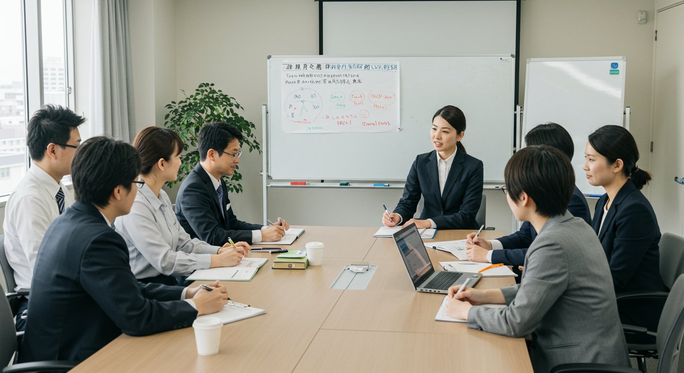 介護施設の管理者研修の様子