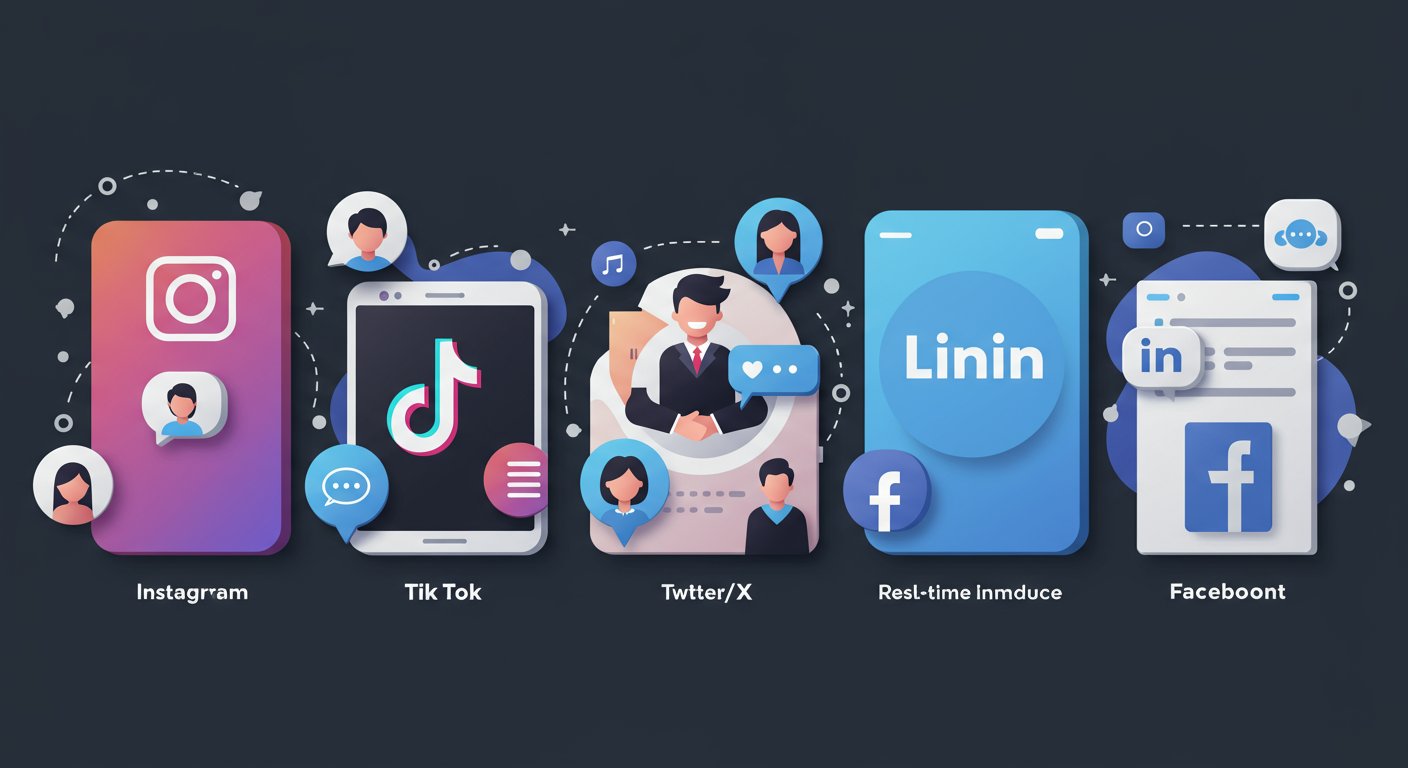 各SNSプラットフォームの特性と採用活動での活用方法