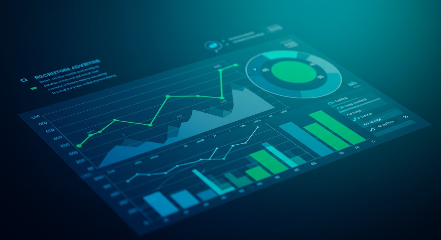 採用広告の費用対効果分析グラフイメージ
