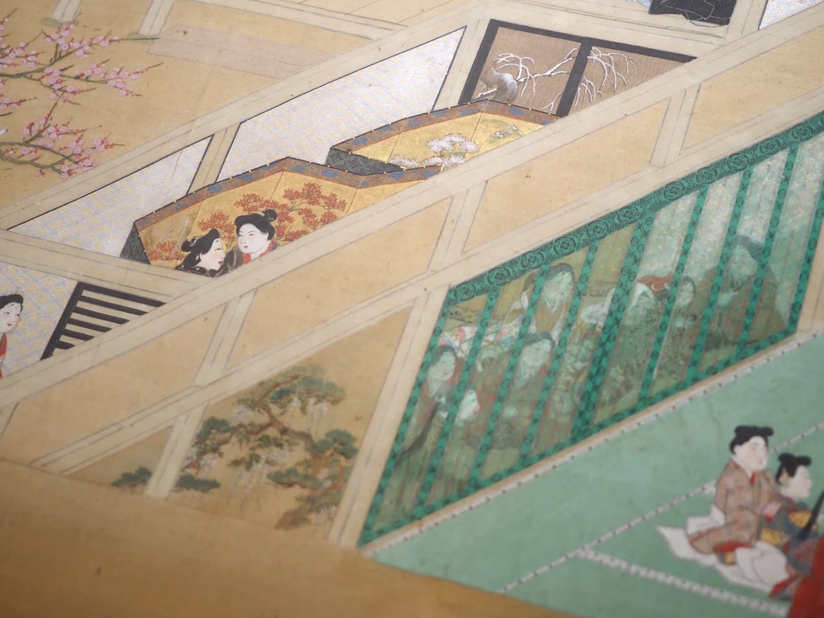 洛中洛外図》の住吉具慶の仕事が細かすぎる！ @東京国立博物館｜かわかわ
